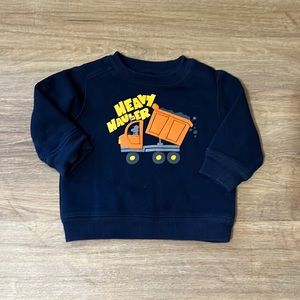 ⚫️Baby boy sweatshirt, size 12 months